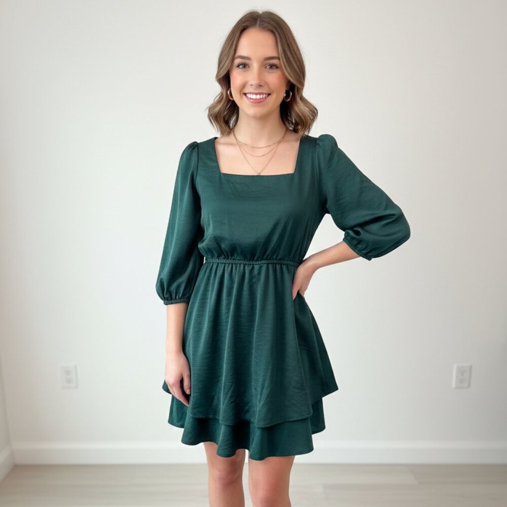 Speechless Size M Green Dress